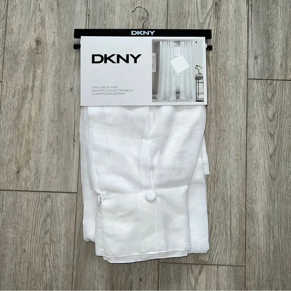 dkny curtains with buttons